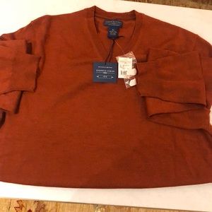 Men’s long sleeve wool sweater